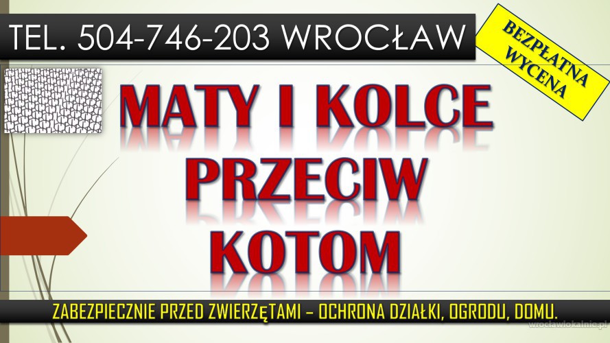 Zabezpieczenie i ochrona przed zwierzętami, tel. 504-746-203. Wrocław