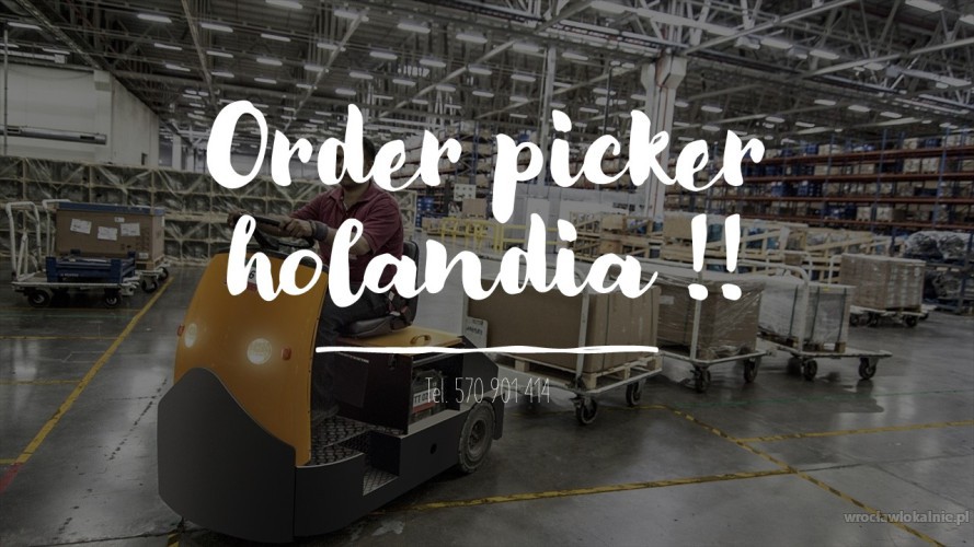 Praca w Holandii produkcja, magazyny, order picker !