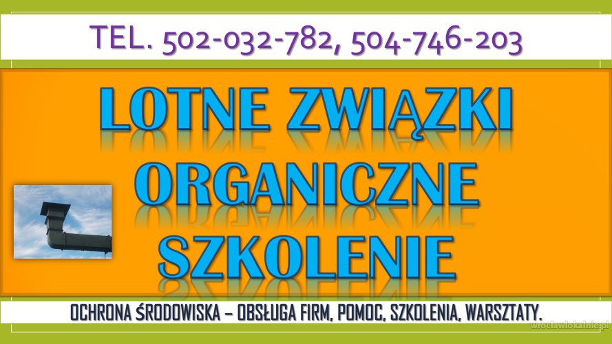 Obliczanie emisji LZO, tel. 504-746-203. Lotne związki organiczne