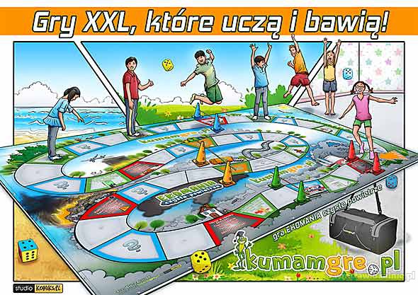 EKOMANIA CZYSTE POWIETRZE gra XXL do skakania dla dzieci Śląskie