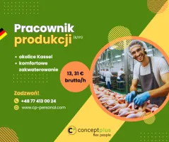 Pakowacz/Pracownik produkcji  okolice Kassel