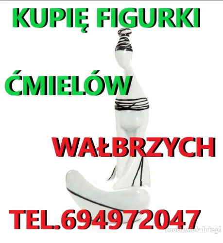 KUPIĘ FIGURKI ĆMIELÓW,WAŁBRZYCH,CHODZIEŻ,MIŚNIA 694972047