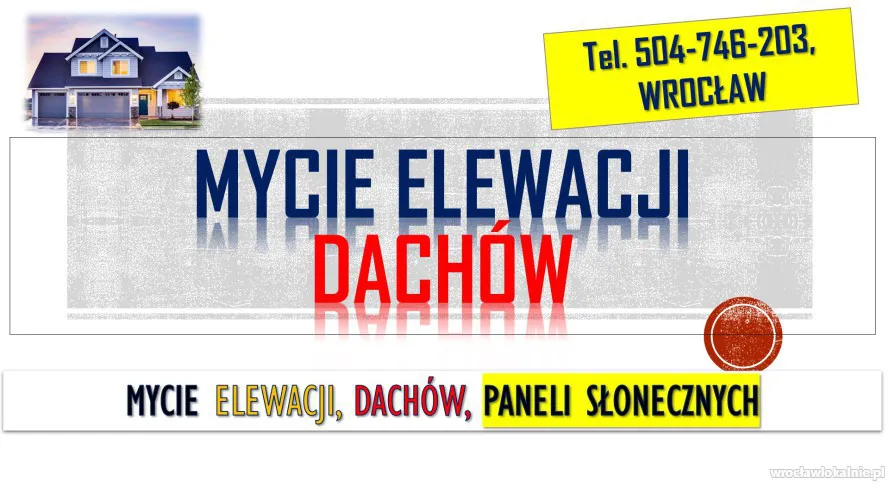 Mycie elewacji, cena, tel. 504-746-203, Wrocław, czyszczenie kostki