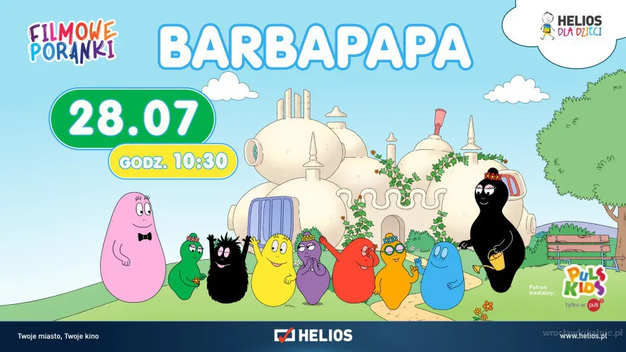 Filmowe Poranki Barbapapa część 2