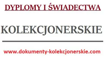 Legalne Świadectwo szkoły średniej z maturą + wpis