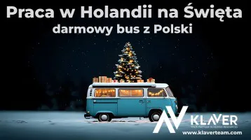 Praca krótkoterminowa w Holandii- 4 tygodnie- święta!