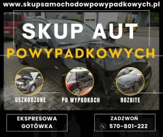 Szybki Skup Aut Powypadkowych - Gotówka od ręki