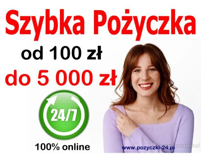 Szybka Pożyczka do 5000 zł - gotówka na już