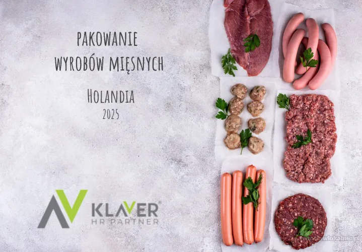 Praca w Holandii - Pakowanie produktów mięsnych- od zaraz