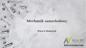 Praca za granicą- Niemcy- Mechanik samochodowy