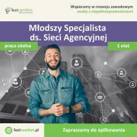 Młodszy Specjalista ds. Sieci Agencyjnej Młodszy Specjalista ds. Sieci Agencyjnej